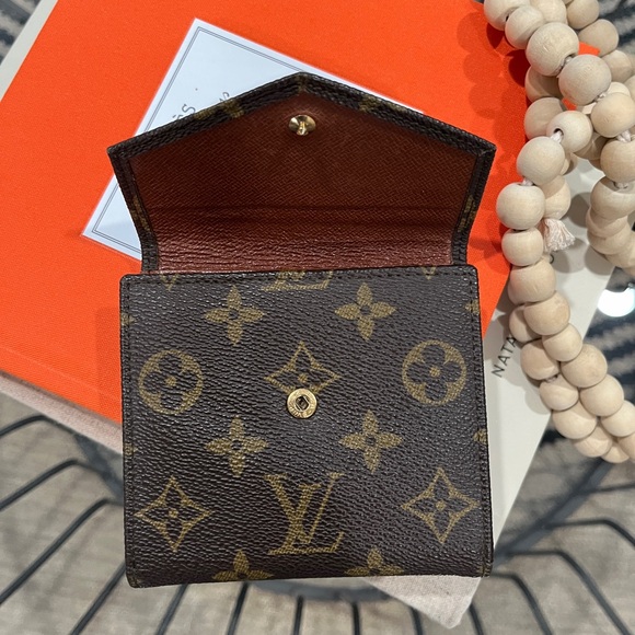 LOUIS VUITTON Compact Elise Monogram Wallet. Unisex. Excellent condition. - Picture 4 of 14